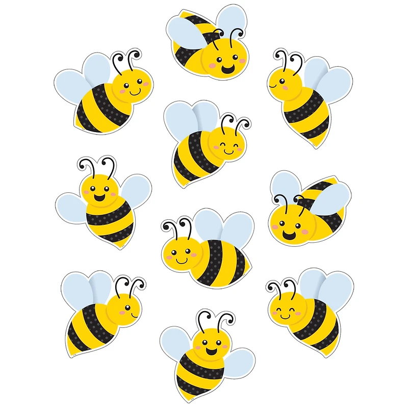 Teacher Created Resources® Buzzing Bees Accents, 3 Packs of 30