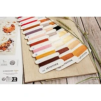 LetiStitch Pied Hens Counted Cross Stitch Kit