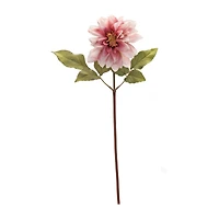 16" Blush Pink Dahlia Flower Stem, 6ct.