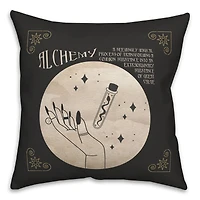 Alchemy Hand Potion 4 18" x 18" Throw Pillow