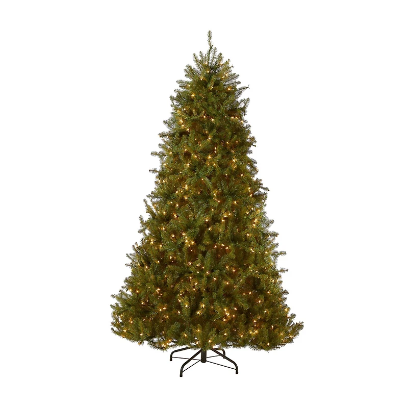 9 ft. Pre-Lit Dunhill® Fir Medium Profile Artificial Christmas Tree, Clear Lights
