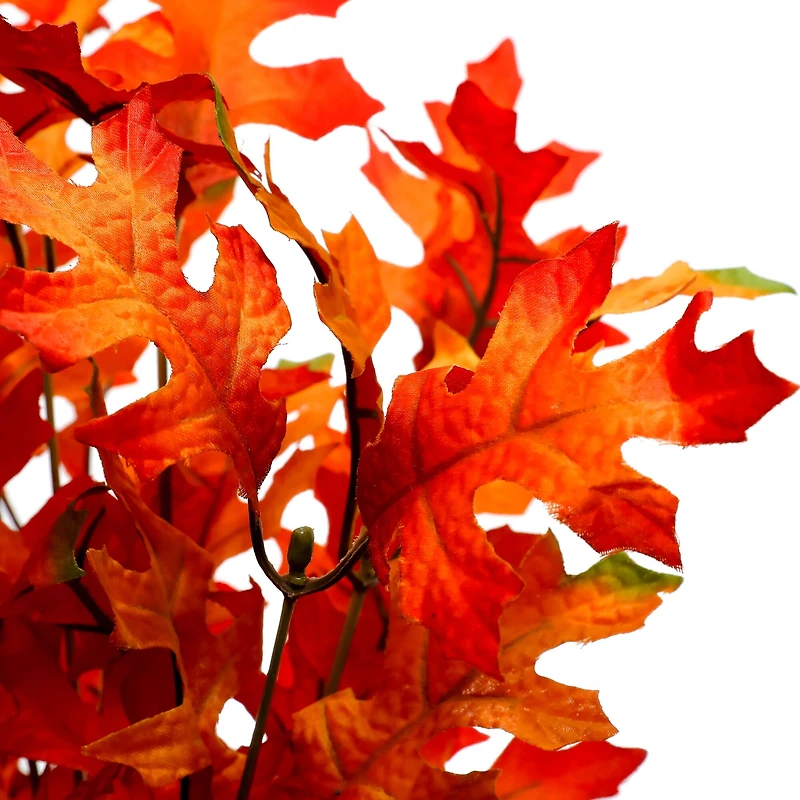 18.5" Orange Oak Leaf Bush by Ashland®