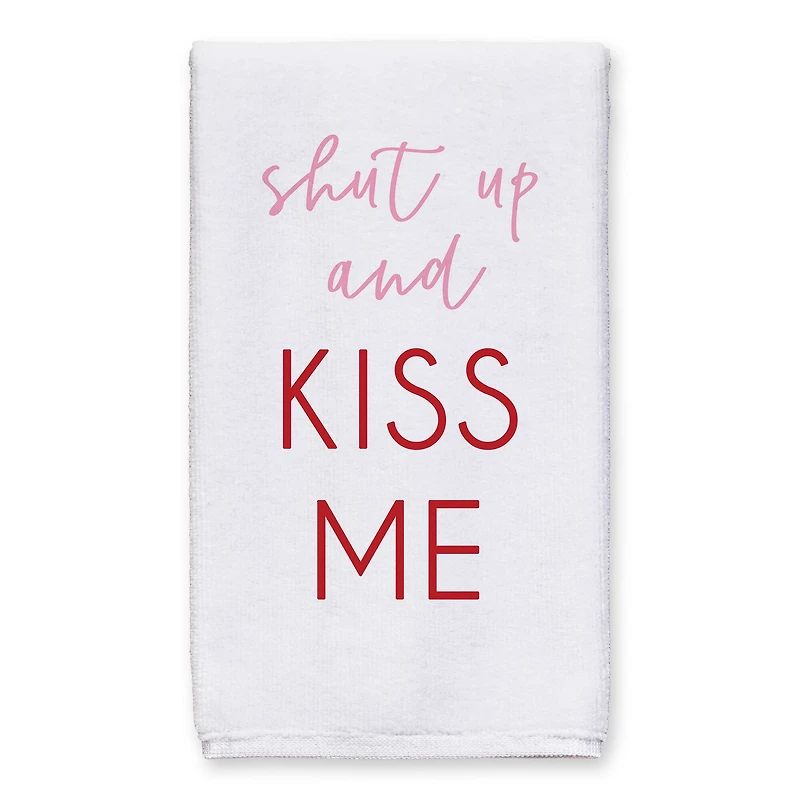 Shut Up & Kiss Me Tea Towel Set