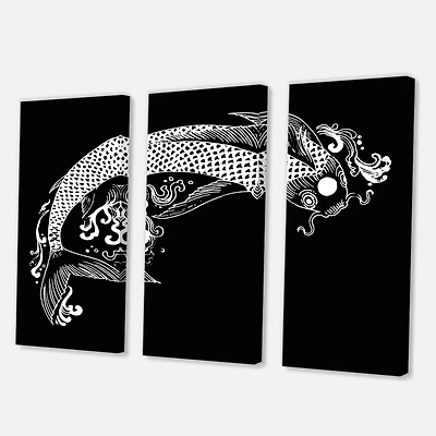 Designart - Chinoiserie Koi Fish I