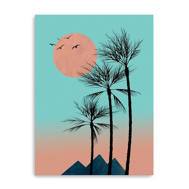 Passion In The Tropics I Canvas Giclee