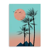 Passion In The Tropics I Canvas Giclee