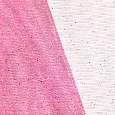 Bubblegum Pink Glitter Tulle