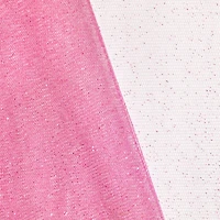 Bubblegum Pink Glitter Tulle
