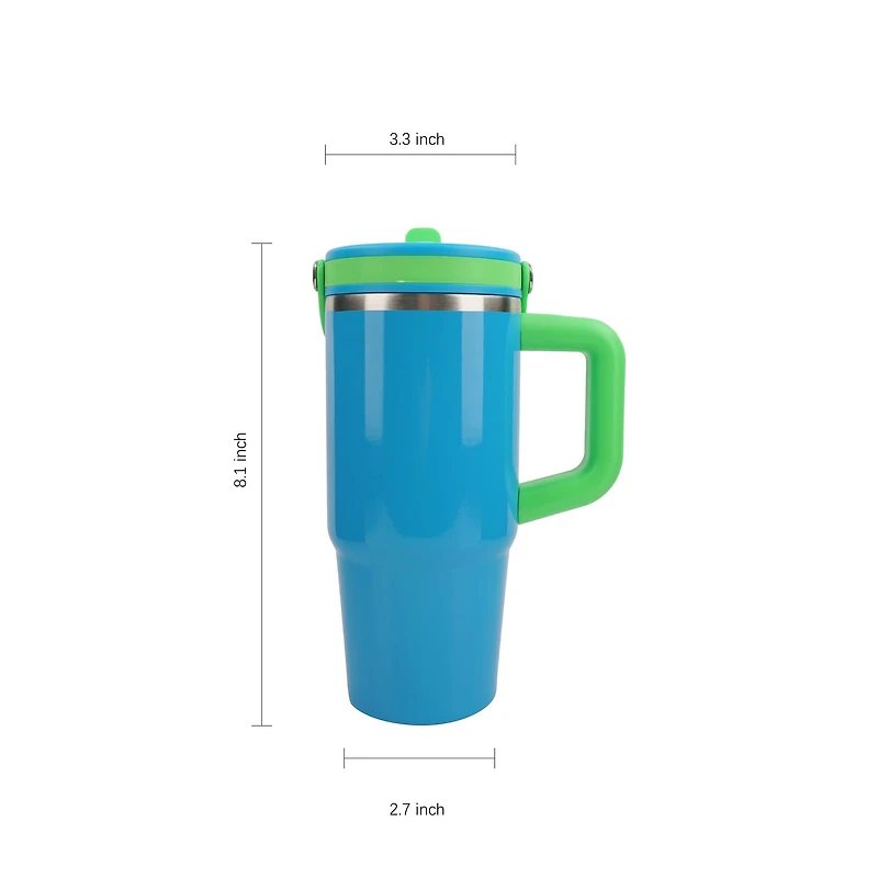 20oz. Two-Tone Stainless Steel Insulated Tumbler by Celebrate It