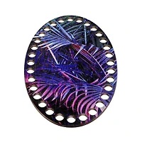 Wonderland Crafts Purple Leaves Thread Organizer