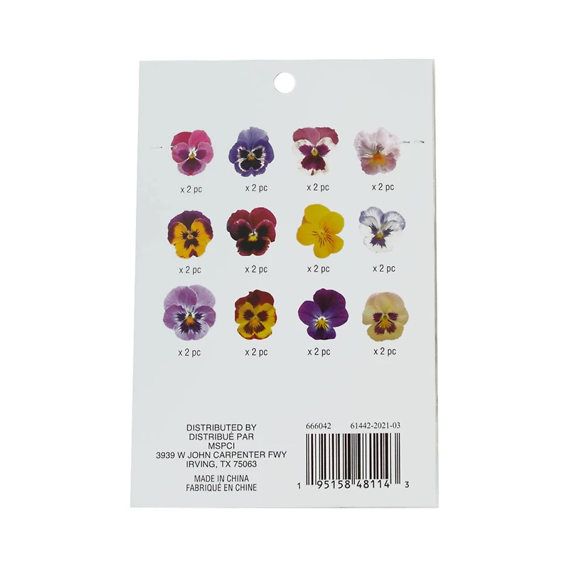 Pansy Die Cut Stickers by Recollections™