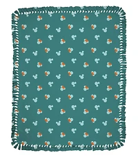 Disney® 72" Mickey & Minnie Stars No Sew Fleece Throw Kit