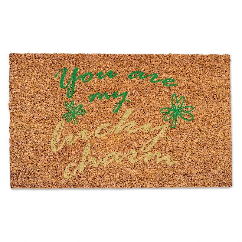 Lucky Charm Doormat, 30" x 18"