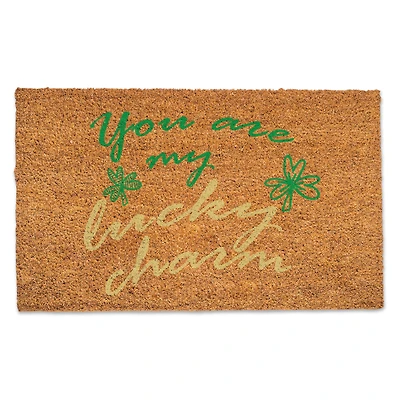 Lucky Charm Doormat, 30" x 18"