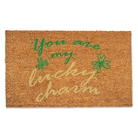 Lucky Charm Doormat, 30" x 18"