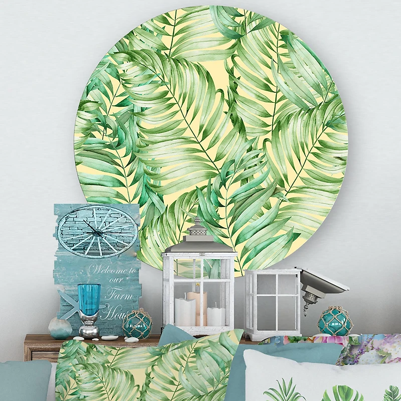 Designart - Tropical Leaves of Monstera