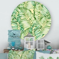 Designart - Tropical Leaves of Monstera