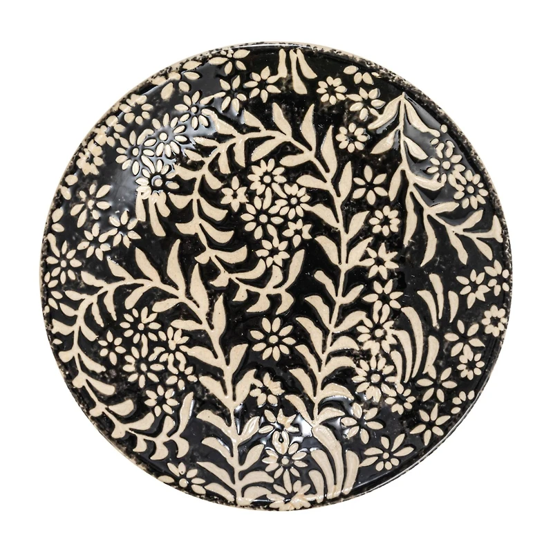 Hello Honey® 5" Botanical Round Stoneware Plate, 12ct.
