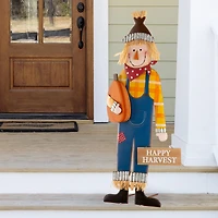 36" GlitzHome® Happy Harvest Scarecrow Yard Stake