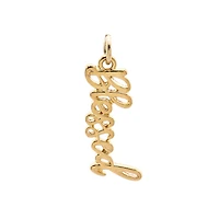 Charmalong™ 14K Gold Plated Plated Blessed Charm by Bead Landing™