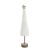Hello Honey® 18" Wool Christmas Tree with Star