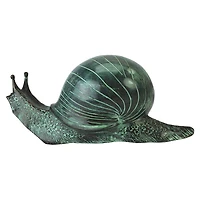 Design Toscano 7" Cast Bronze Land Snail Garden Statue