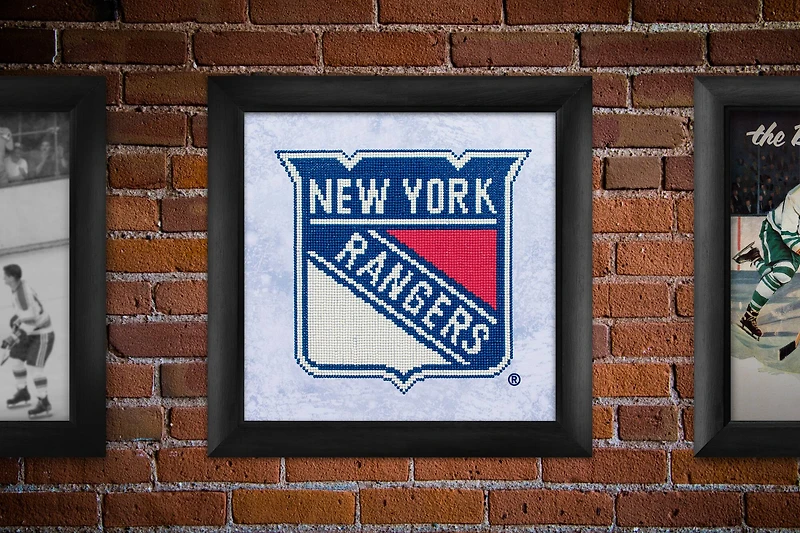 Camelot® Dots NHL New York Rangers Diamond Painting Kit