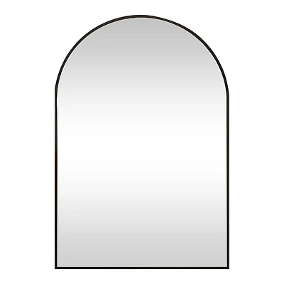 20" x 30" Black Arch Decorative Mirror by Ashland®