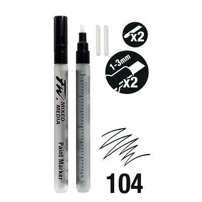 Daler-Rowney® Small 2 FW Empty Paint Marker Set
