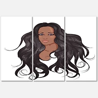 Designart - Portrait Of African American Woman XV