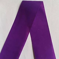 7ft. Pre-Lit Purple Pine Artificial Christmas Tree, Clear Lights