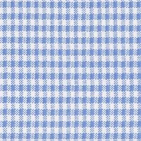 Blue & White Plaid Cotton Fabric by Loops & Threads™