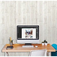 NuWallpaper Serene Cream Peel & Stick Wallpaper