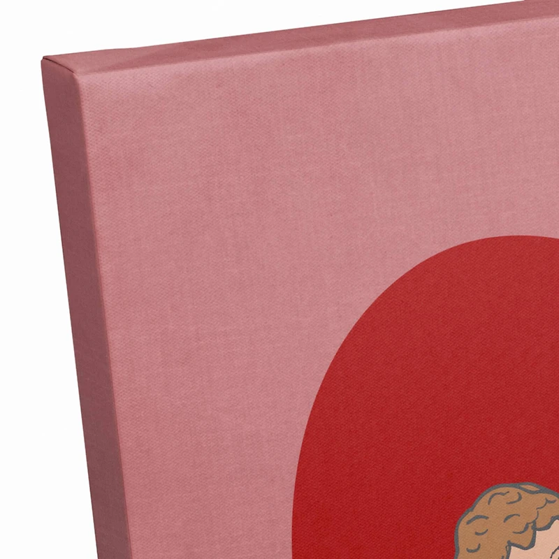 Cupid Heart 16" x 16" Canvas Wall Art