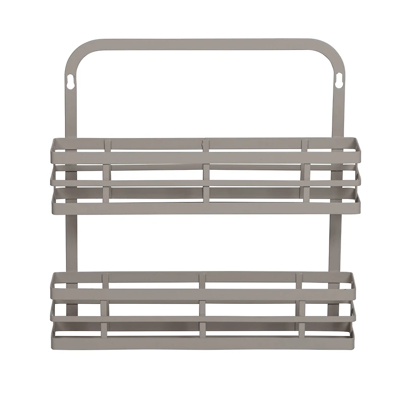 Honey Can Do Gray Cabinet Door Spice Rack