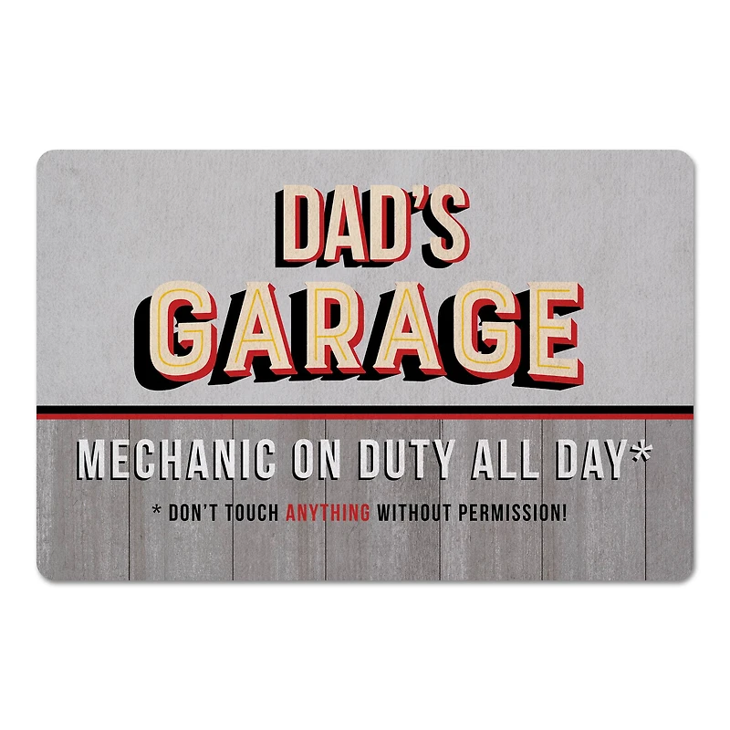 Dad's Garage Floor Mat