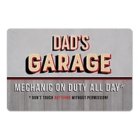 Dad's Garage Floor Mat
