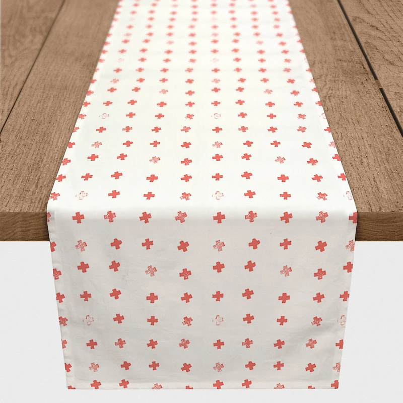 Crosses Indoor/Outdoor Table Runner