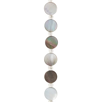 Disc Shell Beads, 10mm by Bead Landing™