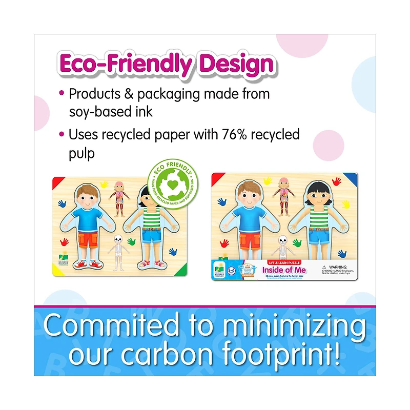 Lift & Learn Puzzle - Inside of Me: 28 Pcs