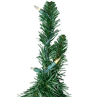4ft. Pre-Lit Pencil Alpine Artificial Christmas Tree, Clear Lights