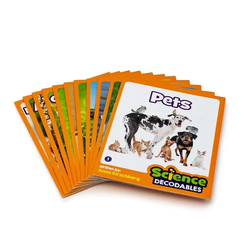 Junior Learning® Science Decodables Phase 2 Non-Fiction Educational Learning Set