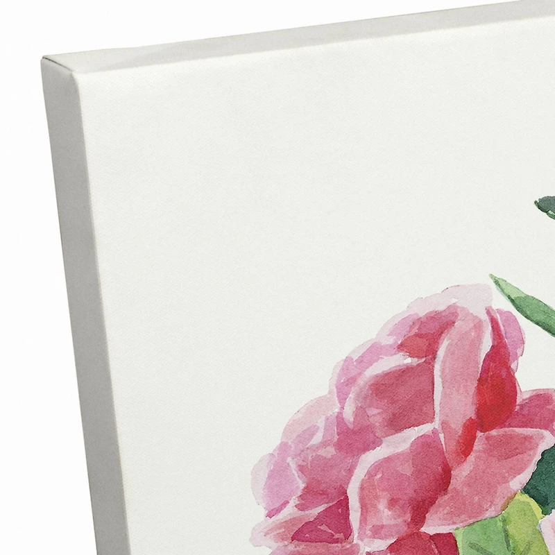 Pink Peonies 11" x 14" Canvas Wall Art