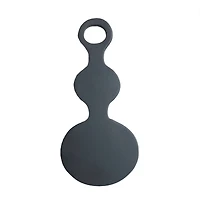 Hello Honey® 19.75" Black Avant-Garde Mango Wood Cheese & Cutting Board