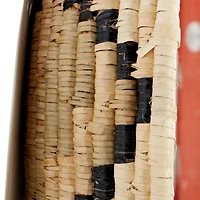 Set of 3 Brown Wood Boho Style Wall Decor 20", 18", 15"