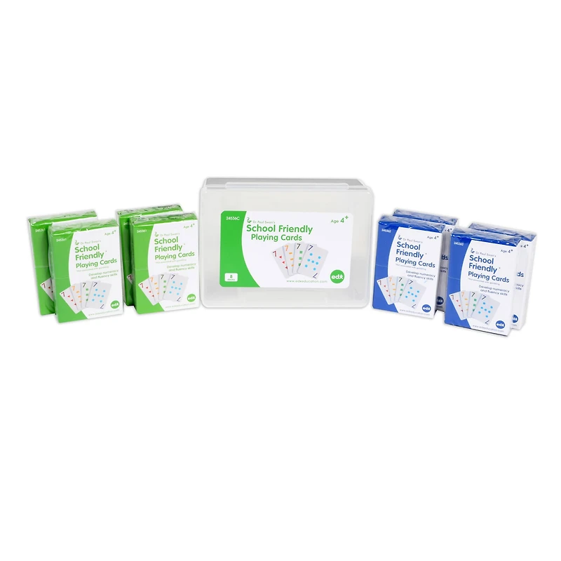 School Friendly Playing Cards