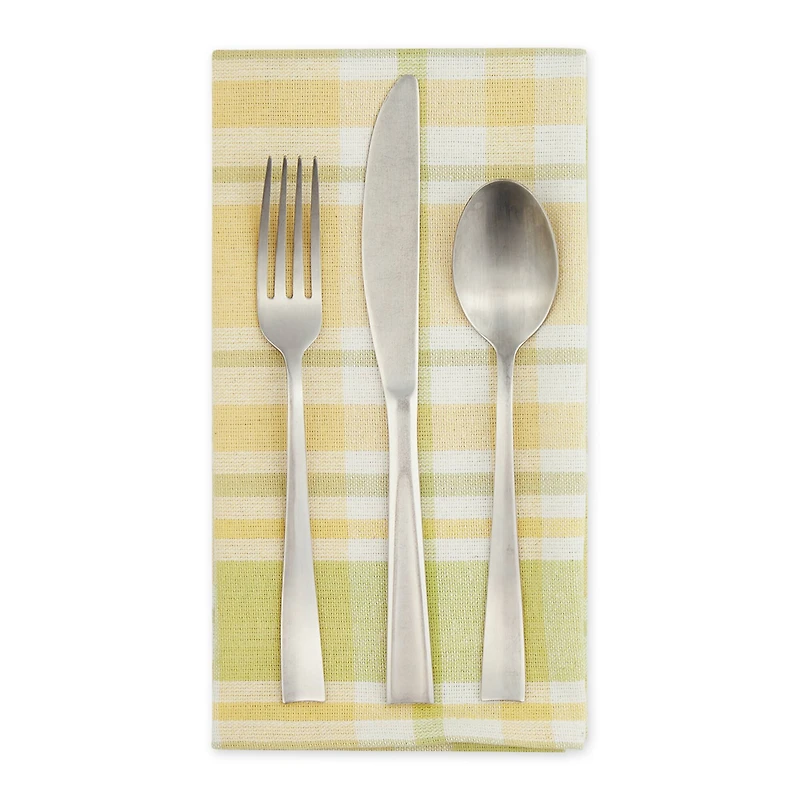 Lemon Bliss Plaid Napkin, 6ct.