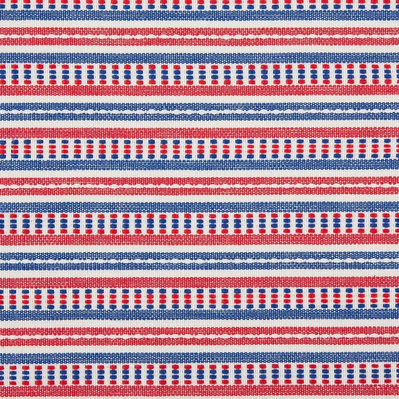 DII® Red, White & Blue Dobby Stripe Placemats, 6ct.
