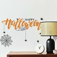RoomMates Happy Halloween Quote Peel & Stick Wall Decal