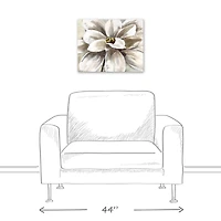 White Magnolia 20" x 16" Canvas Wall Art